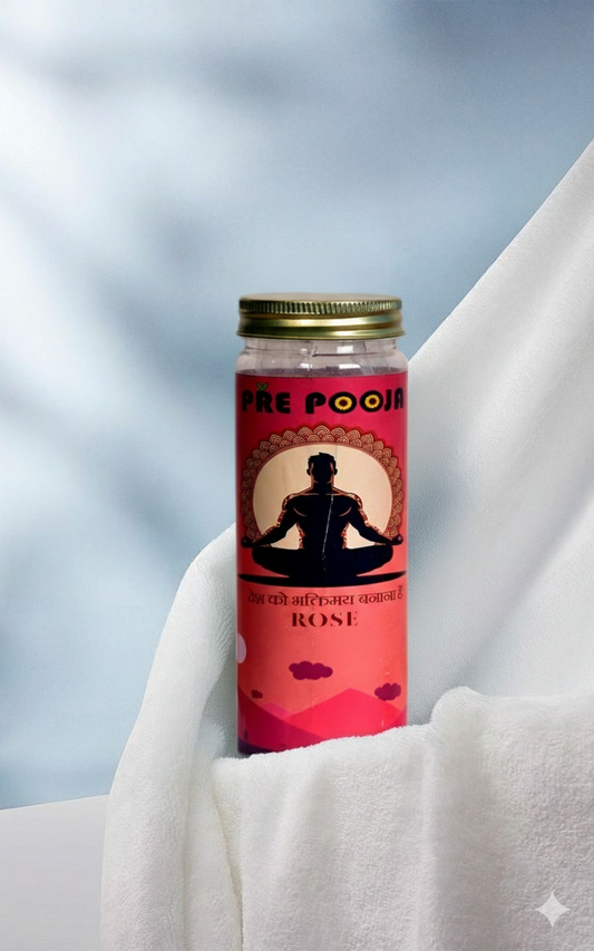 Premium Rose Bamboo-Less Dhoop Sticks | 100% Natural Organic | 40 Sticks with Ceramic Stand | Long-Lasting and Soothing fragrances for Pooja, Meditation, Yoga and Aromatherapy