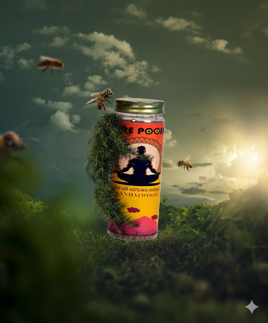 Sandalwood Dhoop Sticks (Bamboo less)