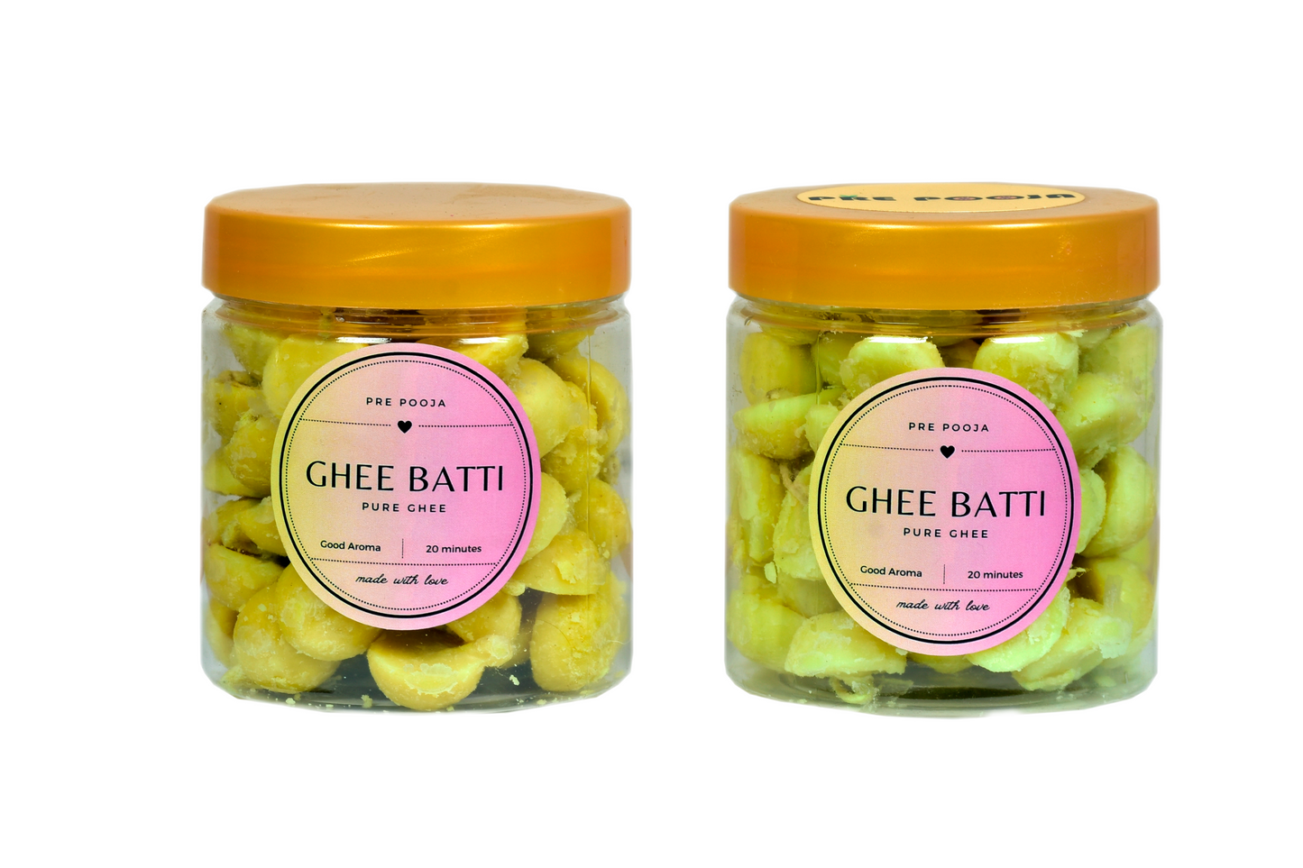 Pure Cow Ghee Diya Batti / Cow Ghee Cotton Wicks/ Pooja Batti/ Jyot Batti (70 Ghee Batti)
